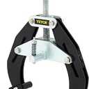 VEVOR Pipe Clamp, 2 to 6 in, High Strength Ultra Clamp with Quick Acting Screws, Steel Pipe Alignment Tool with Lightweight Design, Black