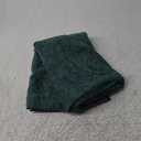 MIULEE Pack of 2 Christmas Green Throw Pillow Covers 20x20 Inch Soft Chenille Pillow Covers for Sofa Living Room Couch Solid Dyed Cases