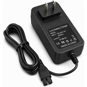 25.2V Quick Charger Replacement for Wybot Cordless Robotic Pool Vacuum C1 C2 C2B OS7010C, AC/DC Power Supply Adapter Plug