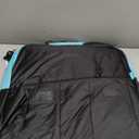 Mispace Portable Twin Compartment Show House Cat Cage/Condo - Easy to Fold & Carry Kennel - Comfy Puppy Home & Dog Travel Crate with Portable Carry Bag/Two Hammocks/Mats and Collapsible Litter Box (Blue)