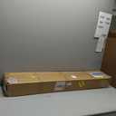 30 Pcs Iron Balusters for Staircase, 1/2" x 44" Wrought Iron Baluster, Square Metal Balusters Hollow Straight Iron Spindles for Stairs Satin Black Deck Railing