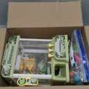 78PCS Large Dinosaur Claw Machine for Kids, No Assembly Required - Electronic Arcade Game with Music & Lights, Vending Machine Toy Prize Dispenser - Birthday Gift for Boys & Girls Age 3+