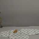 Tiny Twinkle Long Sleeve Bib for Babies & Toddlers | Waterproof Smock Bib for Eating | Machine Washable & Mess-Proof Feeding Essentials | Newborn Shower Gift (Checkers Sage, 2-4Y)