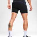 Bikewa Men's Cycling Underwear with Anti-Slip Leg Grips 4D Padded Bike Shorts MTB Liner for Bicycle Biking Riding, M