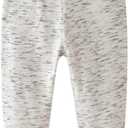 Little Boys Cartoon Pattern Cotton Drawstring Elastic Sweatpants Sport Jogger Pants with Pocket (3-4T, 2pcs-anavy+gray)