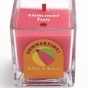 SUMMER FUN, SUMMERTIME HAVE A BALL, WAX WT 2.5 OZ, (70.87G), 5 PACK