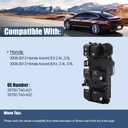 LCWRGS Master Window Switch Compatible with 2008-2012 Honda Accord EX EXL 2.4L 3.5L, Driver Side Power Window Switch, Replace OE 35750-TA0-A31, 35750-TA0-A32