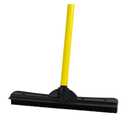FURemover Original Pet Hair Rubber Broom with Squeegee, with 58" Telescopic Handle for Carpet, Tile and Hardwood
