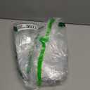 Ohuimrt 50 PCS Clear Plastic Gift Bags with Handles, Reusable Party Favor Bags with Ribbon Transparent Gift Wrap Bags Bulk for Weddings Birthdays, 5.9 x 4.92 x 2.75 Inches (1 count (Pack of 50))