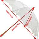 Chinese Japanese Handmade Parasol Umbrella,Asian Decoration DIY Art Dance Classical Umbrella for Wedding Parties Photography Costumes Cosplay(1 PCS)