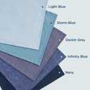 Bedsure Queen Comforter Set - Light Blue Soft Bedding for All Seasons, Cationic Dyed Bed Set, 3 Pieces, 1 Queen Size Comforter (90"x90") and 2 Pillow Shams (20"x26"+2")