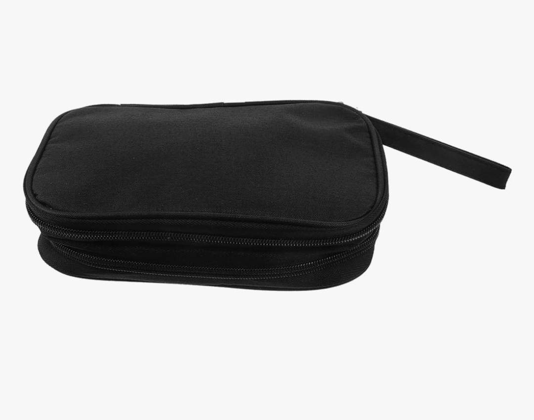 POPETPOP Travel Electronics Organizer Case Multi Partition Design for Cables Chargers Headphones and Accessories Stylish for Tech Items Neat Storage