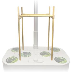 Trellis System (20 PCS) Plant Support Stakes Kit, 7.87 Inches Plant Stakes for Indoor Hydroponic Growing System, Compatible with Aerogarden Harvest XL Bounty and iDOO Indoor Garden