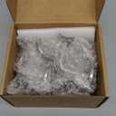 8 Pack Staircase Handrail Brackets for Round Wood / Metal Railing, Wall Mount, 304 Stainless Steel