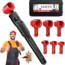 6 in 1 Door Hinge Adjustment Tool Kit Door Gap Adjustment Tool for Precise Hinge Gap Adjustment Upgraded Hinge Gap Adjusting Wrench for Installation and Repair of Residential and Commercial