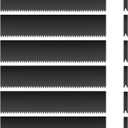 6PCS 10 inch Steel Landscape Edging Kit - 40" L x 10" H Each (20ft Total) Galvanized Steel Edge for Lawn Yard- No-Dig Hammer-in Heavy Duty Metal Edging Border with 6 Clips