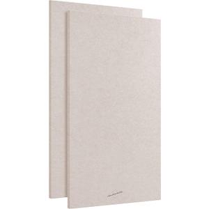 Acoustic Panels, 2 Pack, Large, 46" x 23", Natural