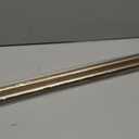 Ivilon Drapery Window Curtain Rod - End Cap Style Design 1 Inch Pole. 72 to 144 Inch Color Warm Gold