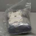 allgala 60x45 Super Soft Flannel Plush Light Weight Throw Blanket-Grey-BLK82307 (45x60)