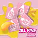 STARBURST All Pink Chewy Candy Bulk Pack, Fruit Chews, Sharing Size, 15.6 Ounce, Pack of 6