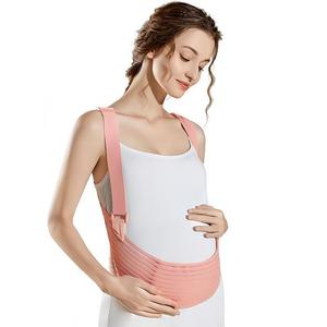 Belly Bands For Pregnant Women,Pregnancy Belly Support Band,Maternity Belt with Back Support (Medium) (Pink)