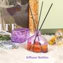 Glass Bud Vases in Bulk Set of 30 Pcs,Small Glass Vases for Flowers as Wedding Centerpieces for Tables,Clear Flower Vases Suitble for Wedding Decorations,Home Decor (Light Purple, 30 pcs)