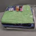 Towel and Linen Mart 100% Cotton 6 Pack Bath Towel Set, Quick Dry, Super Absorbent, Light Weight, Soft, (27 x 54 Pack of 6) Beige, White, Grey, Sky Blue, SAGE Green, Navy