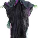 Needzo Haunted House Jack-O-Lantern Faced Ghosts, Halloweeen Spooky Hanging Decor, (Pack of 3)