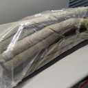 PURE ERA Carpet Stair Treads Ultra Plush 9.5" X 30"Soft Bullnose Indoor Stair Protectors Pet-Friendly Non-Slip Skid Resistant Tape Free Washable Reusable(14 Pieces, Cream Gray)