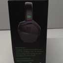 NUBWO G06 Dual Wireless Gaming Headset with Microphone for PS5, PS4, PC - 23ms Low Latency Audio - 100-Hour of Playtime - 50mm Drivers (Black-Green)