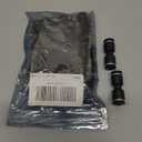 5/32" or 4mm OD Pneumatic quick Connector Push to Connect fittings Straight Union/Coupler (Pack of 20)