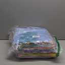 ProSource Foam Puzzle Floor Play Mat for Kids and Babies with Solid Colors, 36 or 16 Interlocking Tiles with Borders, Assorted