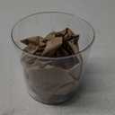 Bathroom Trash Can 6.5 x 5.7 x 6.1 Inch Small Trash Can Plastic Wastebasket Large Capacity Clear Round Garbage Can for Bathroom Bedroom Office Kitchen Dorm Room (S)