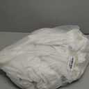 Deisy Dee Stretch XL/Oversized Soft Spandex Extra Large Dining Room Chair Covers for Kitchen DiningRemovable Washable Chair Protectors Slipcovers (Off White, 4)