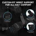 Cierto Motorcycle Gloves for Men Women, Touchscreen Riding Gloves with Hard Knuckle Guard, Anti-Slip Palm for Dirt Bike ATV Motocross