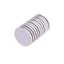 Super Strong Neodymium Disc Magnets, Powerful N52 Rare Earth Magnets for Fridge, DIY, Building, Scientific, Craft, Office Magnets- 1.26 inch x 1/8 inch (12)