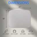 Faraday Blanket - EMF Blocker for HomeProtection Cotton BlanketEffectively Prevents Cell Signal, WiFi, Bluetooth, EMF,RF (Oatmeal)