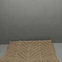 Hughapy Waffle Bath Mats, Boho Bathroom Rugs, Upgraded Waffle Design Super Absorbent, with Fringe and Back Rubber Non-Slip Carpet, Ultra Soft Machine-Washable Bathroom Mat (Brown, 36 inch x 24 inch)