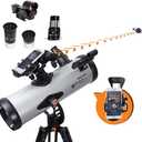 Celestron  StarSense Explorer LT 114AZ Smartphone App-Enabled Telescope  Works with StarSense App to Help You Find Stars, Planets & More  114mm Newtonian Reflector  iPhone/Android Compatible