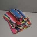 6 x 6 Pack Mexican Table Runners 14 x 84 Rainbow Colors Large Boho Mexican Theme Party Decoration for Cinco de Mayo Fiesta Party 6 Serape Table Runner (14 x 84)