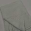 maxmill Checkered Rectangle Dining Room Tablecloth Water Resistance Wrinkle Free Spillproof Heavy Weight Gingham Plaid Table Cloth for Banquet Parties Holiday Dinner, 60 x 84 Inch Sage White