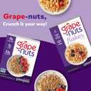 Grape Nuts Flakes Breakfast Cereal, Crispy Whole Wheat and Barley Cereal, Great for Yogurts, Parfaits, and Homemade Snacks, 18 OZ Box (EXP 11/04/26)