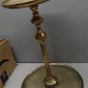 Safavieh Home Collection Corvus Antique Brass Round Side Table