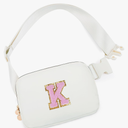 Birthday Gifts for 4-13 Year Old Girls,Gifts for Teens Kids Daughter Sister Her,Two Way Zipper Crossbody Bag Fanny Pack Belt Bag Cute Trendy Stuff - Cream,K