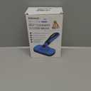 Swihauk Self Cleaning Slicker Brush - Skin Friendly Deshedding Grooming Tool for Dogs & Cats, Suitable for Shedding & Haired Pets, with Pet Supplies Accessories, Blue