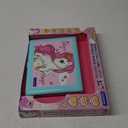 LEXiBOOK - Unicorn Educational and Bilingual Laptop Spanish/English - Toy for Children with 124 Activities to Learn Mathematics, Dactylography, Logic, Clock Reading, Play Games and Music - JC598UNIi2