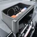 Dashboard Storage Organizer Compatible with Toyota Corolla 2019-2025 2026/ Corolla Cross 2022-2026 Accessories, Fit 8-in. Audio Multimedia Interior Insert Center Console Dash Mounted Holders