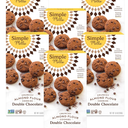 Simple Mills Almond Flour Double Chocolate Chip Cookies, Gluten Free and Delicious Crunchy Cookies, Organic Coconut Oil, 5.5 Ounce (Pack of 6) BBD: 07/12/2026