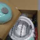 Dash My Mug Ice Cream Maker - Makes Single Serving of Gelato, Frozen Yogurt, Sorbet & More - Easy to Clean & Use - Aqua, 1 Bowl
