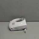 Hand Mixer - 5 Speed Portable Kitchen Mixer Electric Handheld with 5 Stainless Steel Accessories Whisk, Food Beater, Ivory (white)